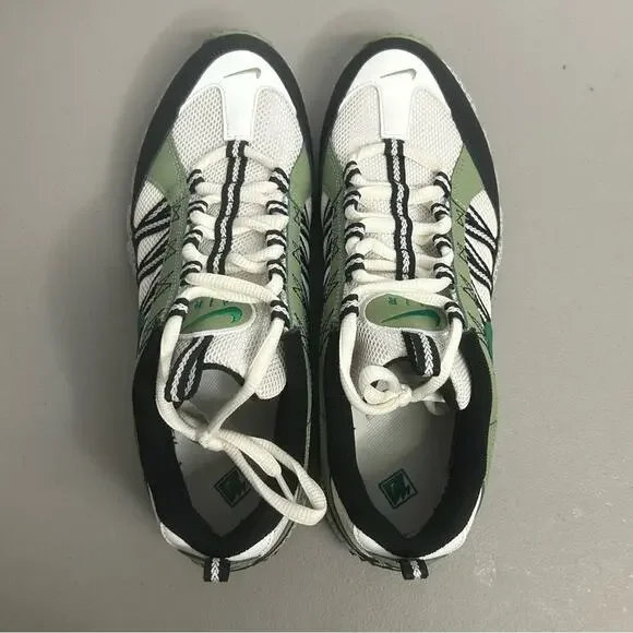 Nike Air Humara Sneaker Shoes QS Oil Green White Black FJ7098-301 Mens Size 10